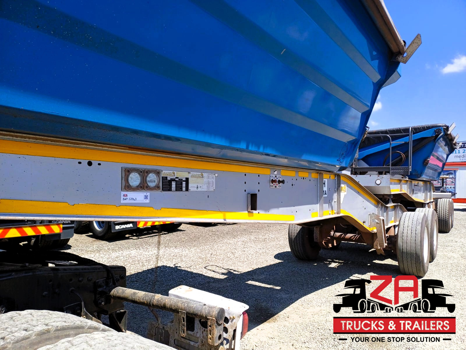 2023 LEADER 20 CUBE SIDE TIPPER TRAILER #53343